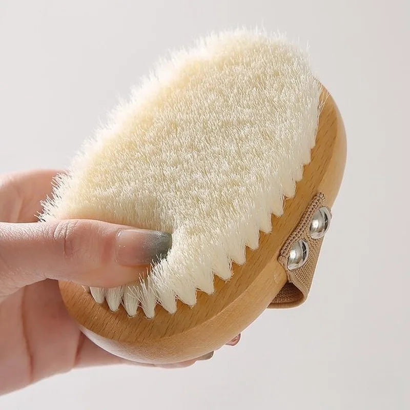 Dual-Sided Boar Bristle Pet Brush: Massage & Deshedding Grooming Tool for Dogs & Cats, Gentle Cleaning and Shine Enhancer