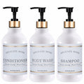 Soap Dispenser with Pump and Labels Dish Soap Dispenser for Kitchen Sink Countertop Decoration Refill Hand Wash Bottle