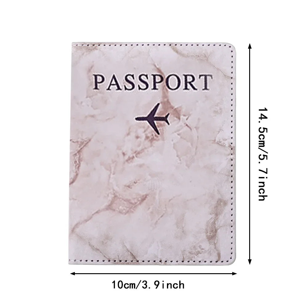 Passport Holder Passport Case Travel Waterproof Passport Protective Cover Embroidery Pattern Holder Air Plan Travel Accessories