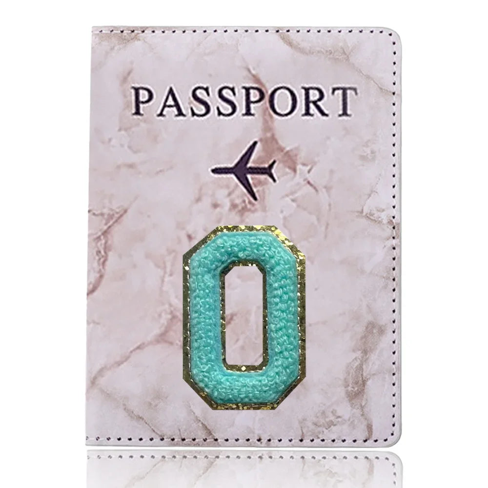 Passport Holder Passport Case Travel Waterproof Passport Protective Cover Embroidery Pattern Holder Air Plan Travel Accessories