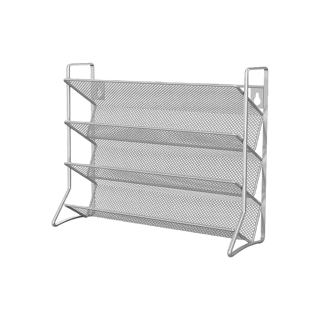 Kitchen Cabinet Organizer Shelf – Wall Mounted 4-Tier Spice Rack for Countertop, Cupboard & Pantry, 1PC
