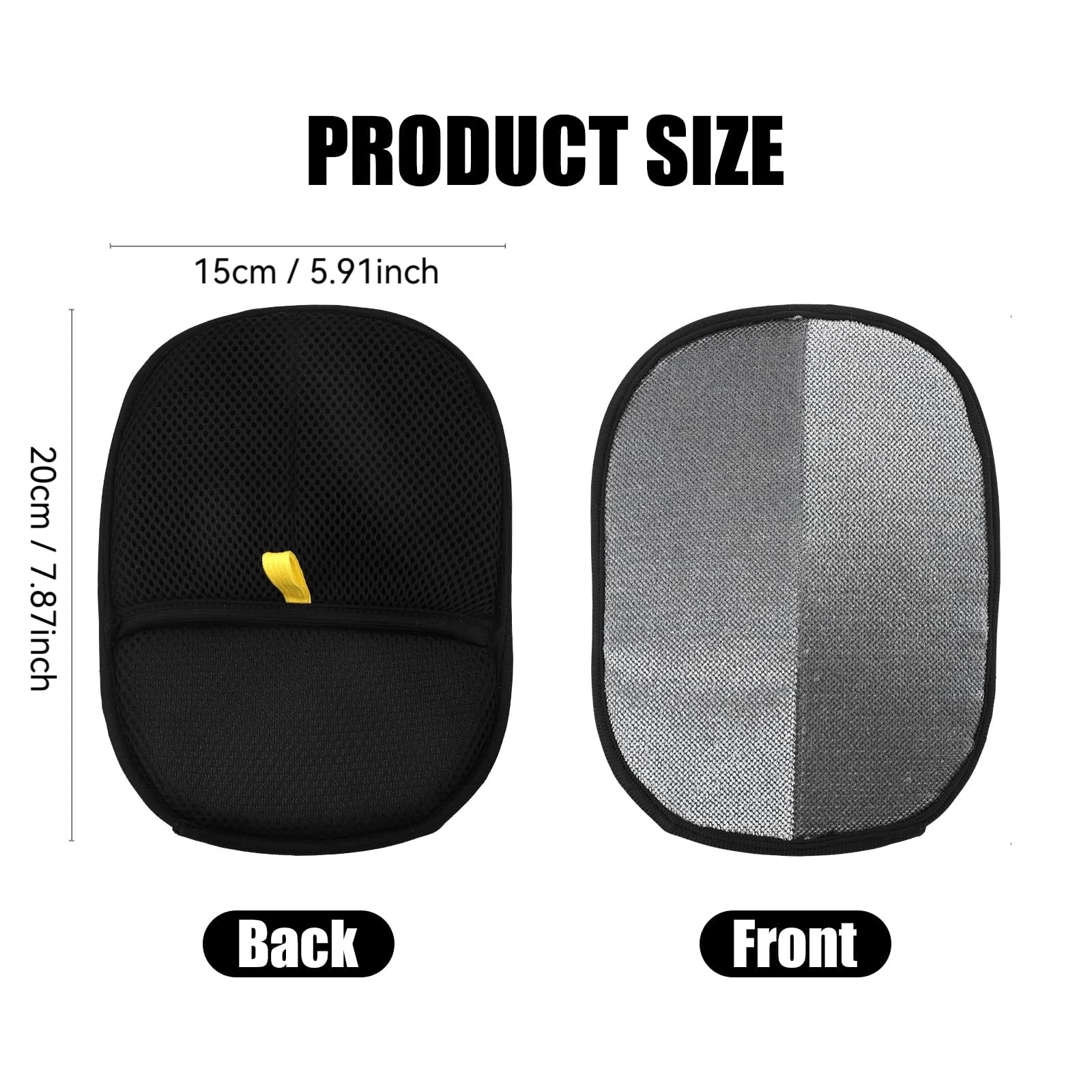 Pet Hair Remover Portable Washable Clothes Hair Dehairing Gloves Pet Cleaning Products Pet Accessories