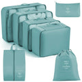 7 PCS Travel Storage Bags Set Suitcase Organizer Luggage Packing Set Cube Bag Portable Waterproof Travel Clothes Shoe Tidy Pouch