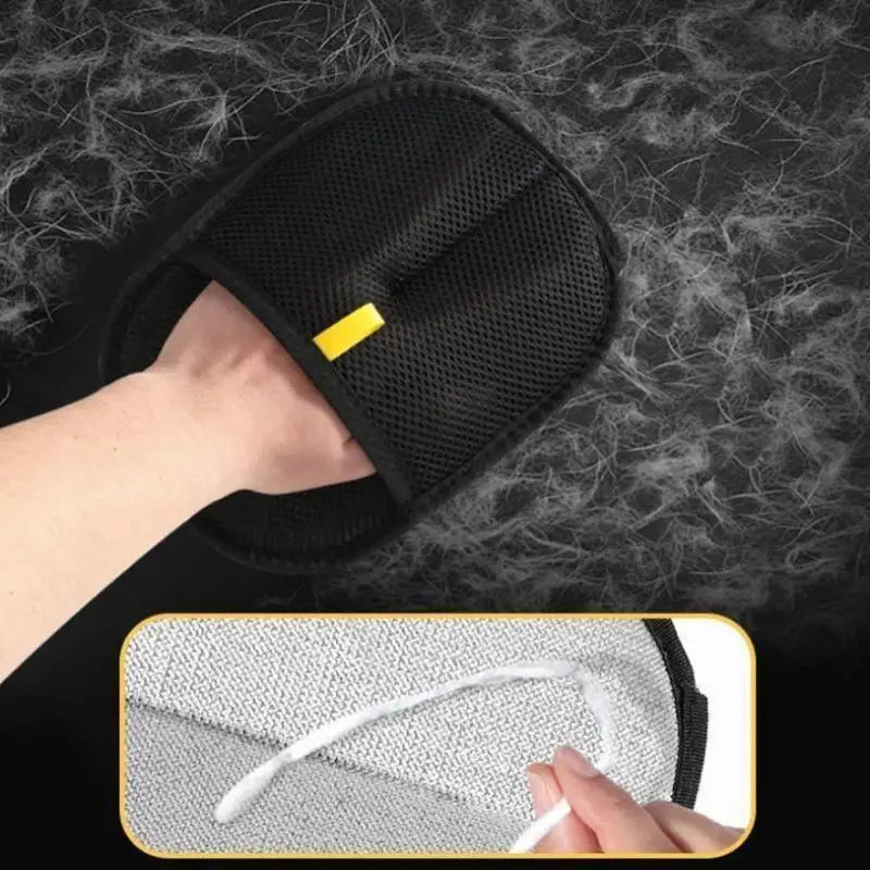 Cat Hair Cleaner Pet Gloves Household Hair Remover Cat Dog Hair Remover Brush Remover Hair Sticking Device Home Hair Scraper