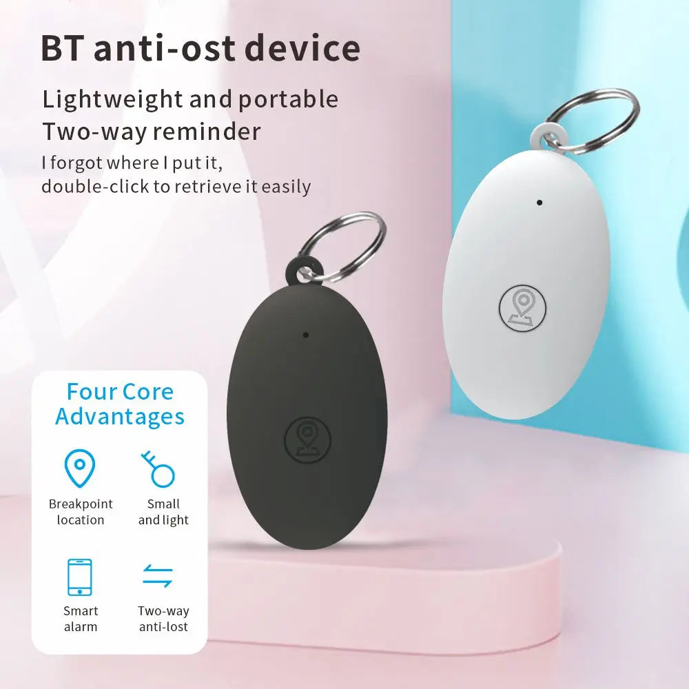 Mini GPS Tracker Bluetooth Tracker Two-Way Anti-Lost Device Pet Kid Key Bag Car Wallet Tracking Smart Finder Locator Accessories