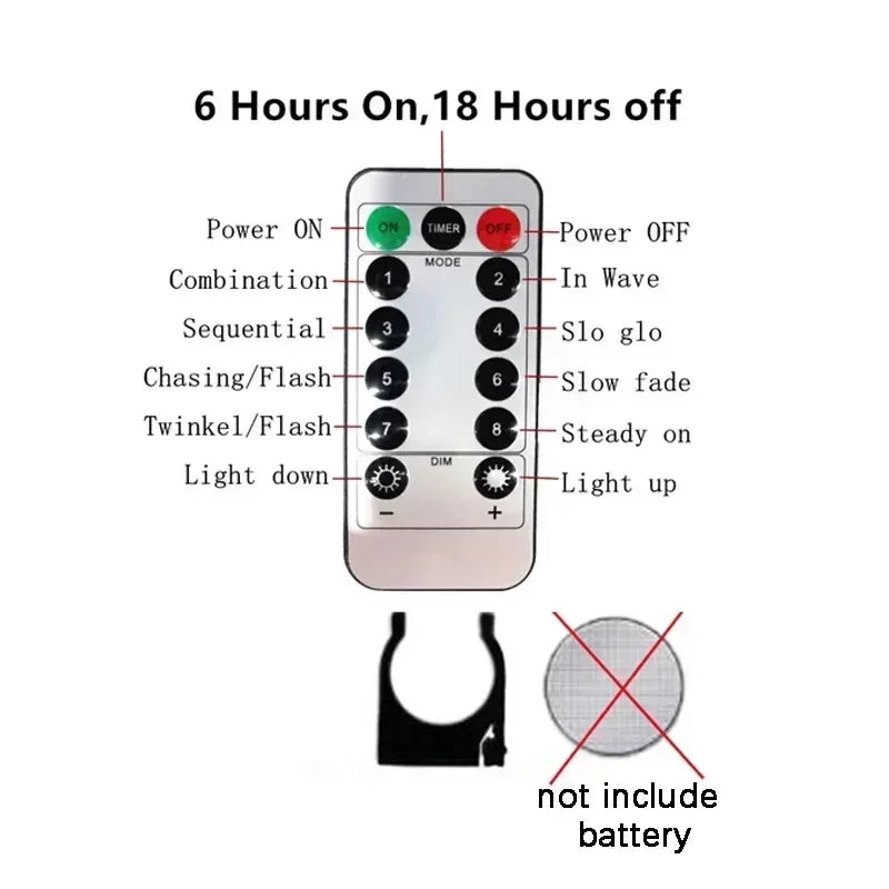 USB Powered LED Curtain Lights 8 Lighting Modes Valentine's Day Ramadan Decoration for Home 2026 Wedding Eid Mubarak Fairy Light