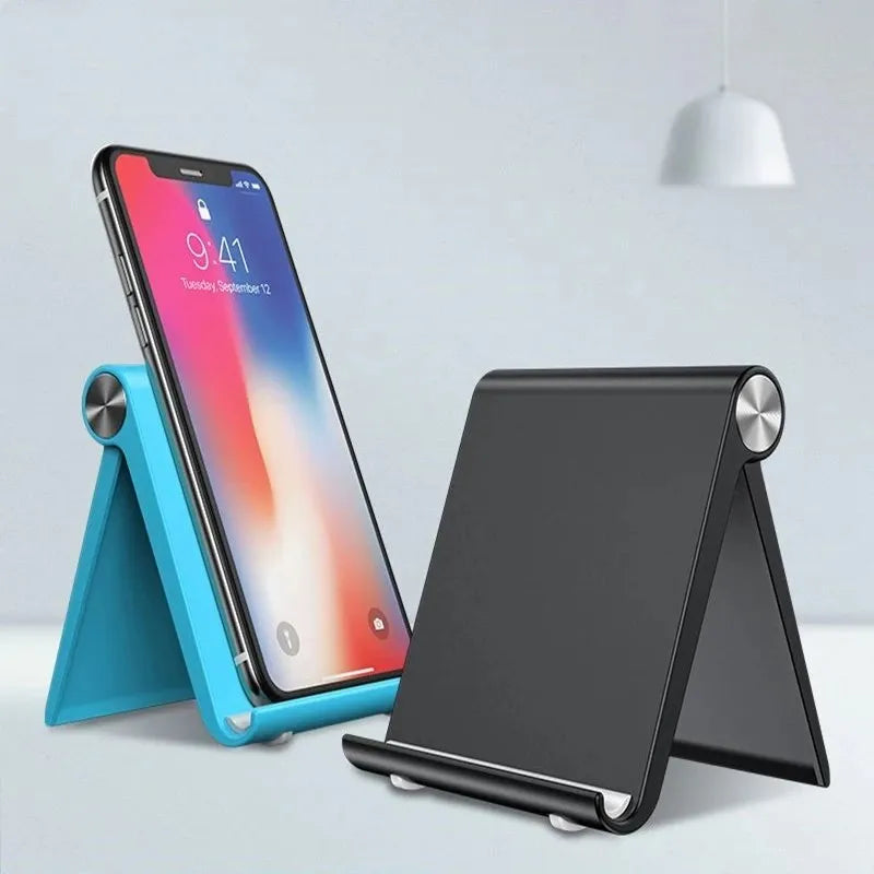 Phone Holder Stand Mobile Smartphone Support Tablet Stand for iPhone 14 13 Desk Cell Phone Holder Stand Portable Mobile Holder