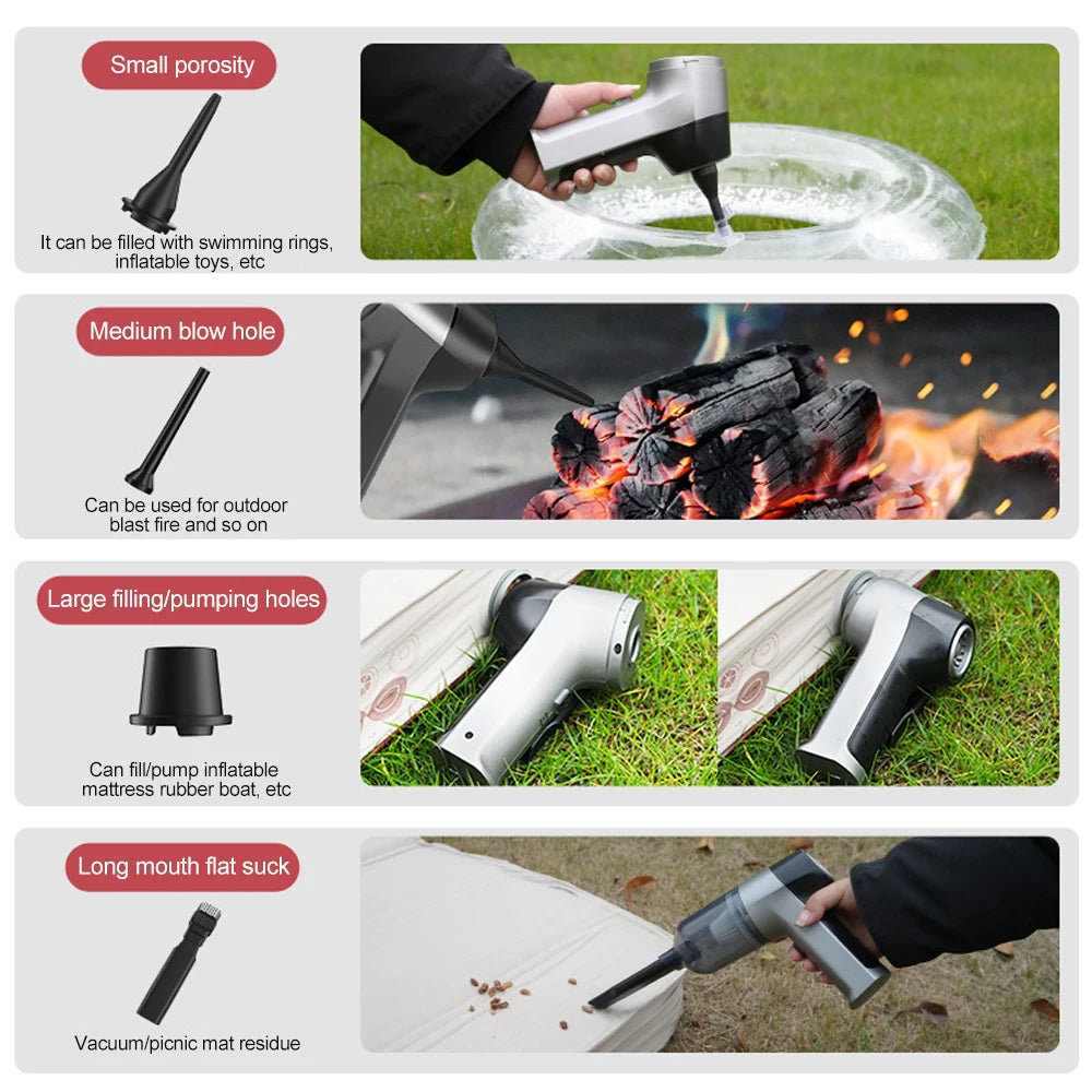 Car Mounted Household Small Mini Blowing And Suction Integrated Portable Handheld Wireless Car Specific Vacuum Cleaner