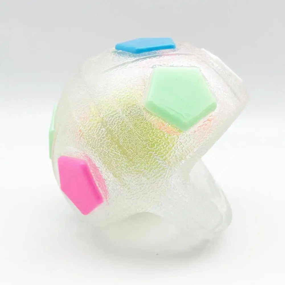 Dog Calming Ball Interactive Football Dog Toy Pets Toss And Fetch Toy with Squeaker Treat Dispensing for Small Medium Large Dogs
