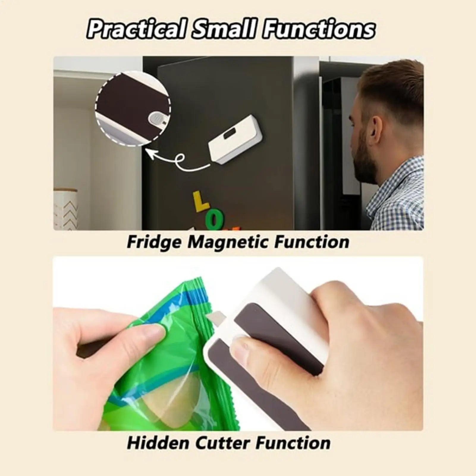 Bag Sealer Mini Plastic Bags Sealer 6-Mode Rechargeable Packaging thermal Sealing Machine Portable Home Food Storage Bag Sealer