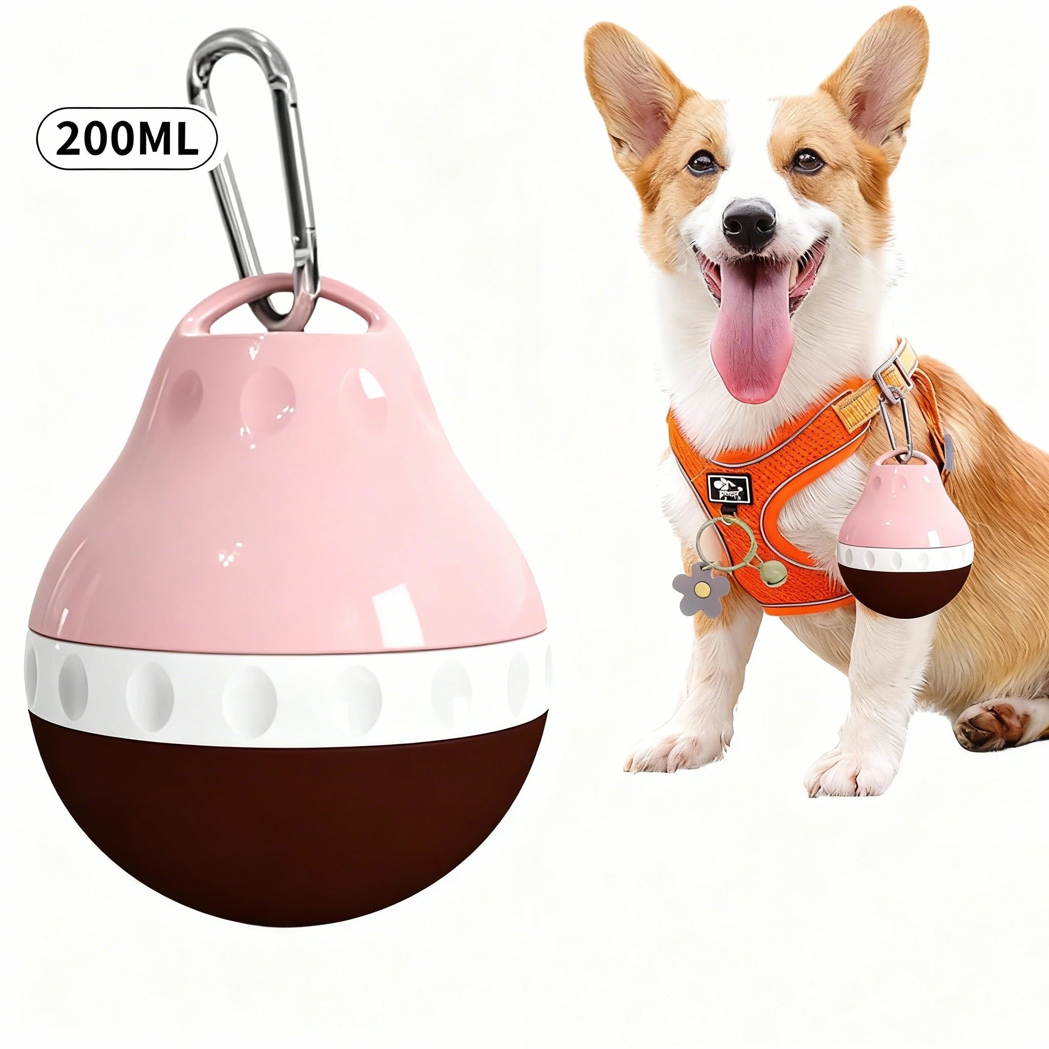 Portable Pet Water Bottle for Dogs Silicone Travel Water Dispenser for Outdoor Walks Cat Water Cup Outdoor Dog Water Bottle