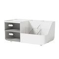 Desktop Storage Box, Divided Drawer For Easy Organization, Office Stationery Organizer, Study Desk Storage Rack
