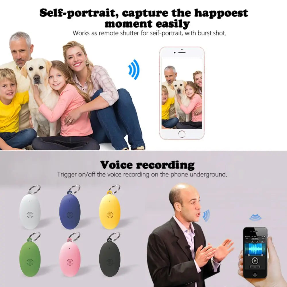Mini GPS Tracker Bluetooth Tracker Two-Way Anti-Lost Device Pet Kid Key Bag Car Wallet Tracking Smart Finder Locator Accessories