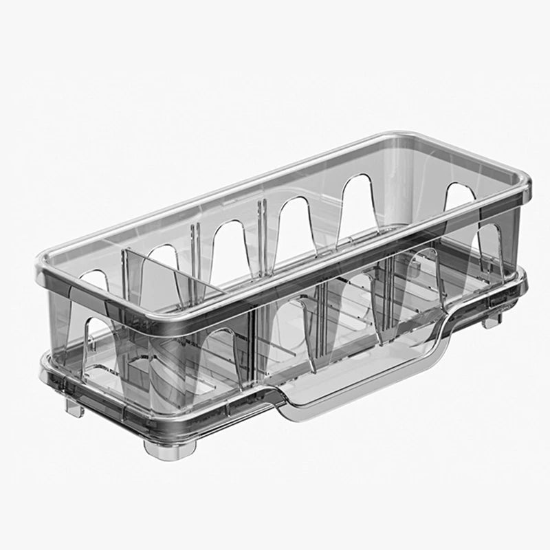 1Pcs Kitchen Sink Caddy Organizer Sink Dish Sponge Holder Drain Rack Kitchen Bathroom Shampoo Soap Storage Shelf