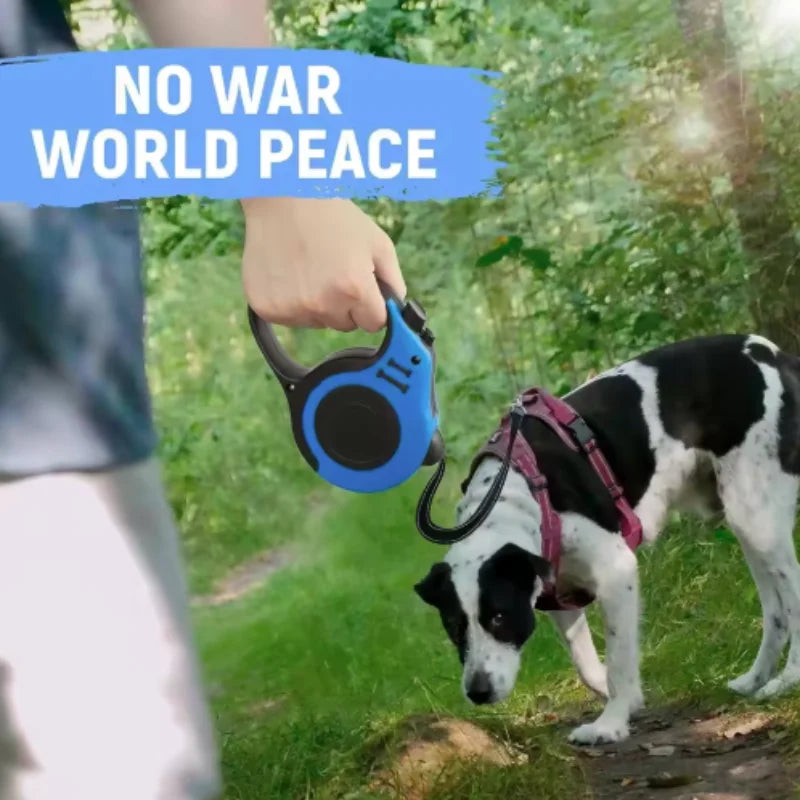 Automatic Retractable Dog Leash for Small Dogs And Cats Durable Nylon Lead with Traction Rope for Outdoor Travel And Walking