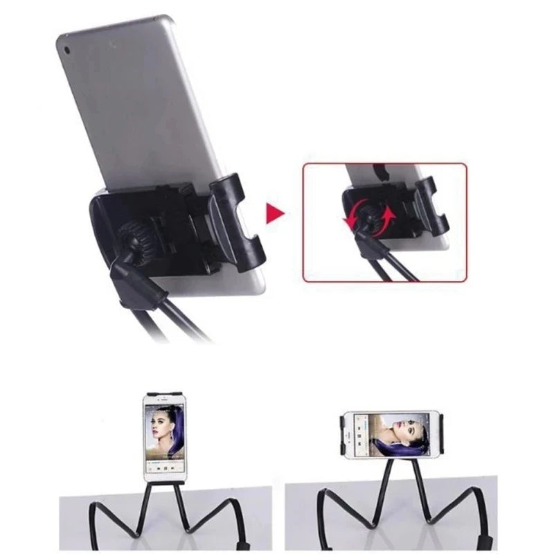 Phone Stand, Desktop Live Streaming Tablet Stand, Lazy Collar Stand, Neck Hanging Stand multifunctional Phone Holder With 360 °