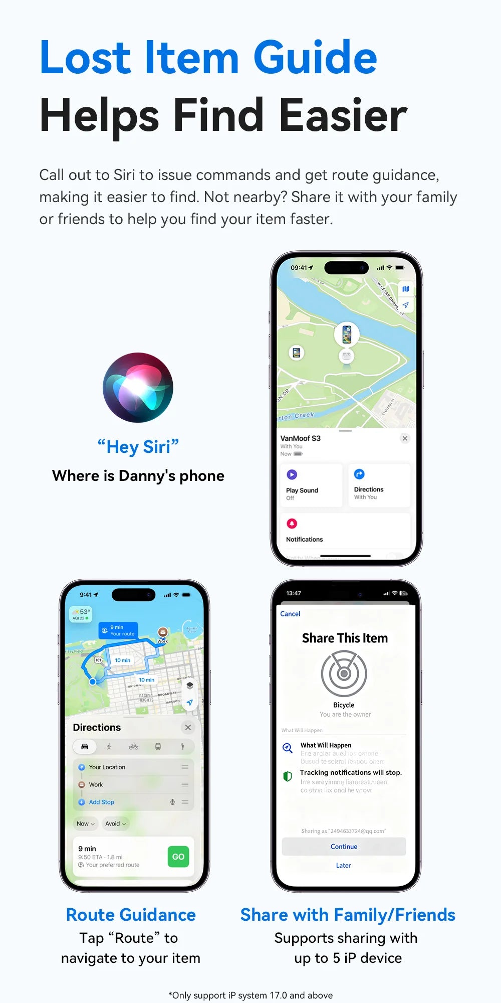 Essager Smart Bluetooth GPS Tracker Work with iOS System Find My App Air Tag Tracker Mini Locator Key Dog Pet Child Finder