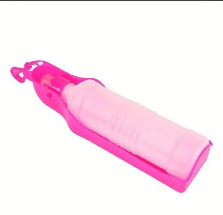 Portable Pet Water Bottle Dispenser 350ml/500ml - Leakproof Outdoors Travel Drink Cup with Dispenser for Dogs, Cats, and Rabbits