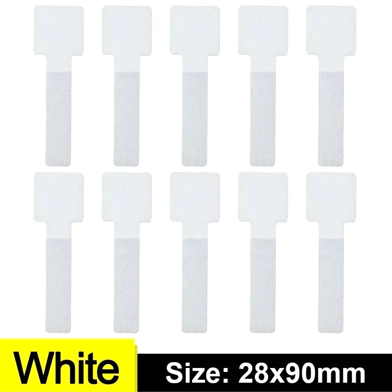 10pcs Reusable Cable Organizer Desk Wire Cable Tie Organizer Self Adhesive Cord Rope Holders Cord Protection Straps