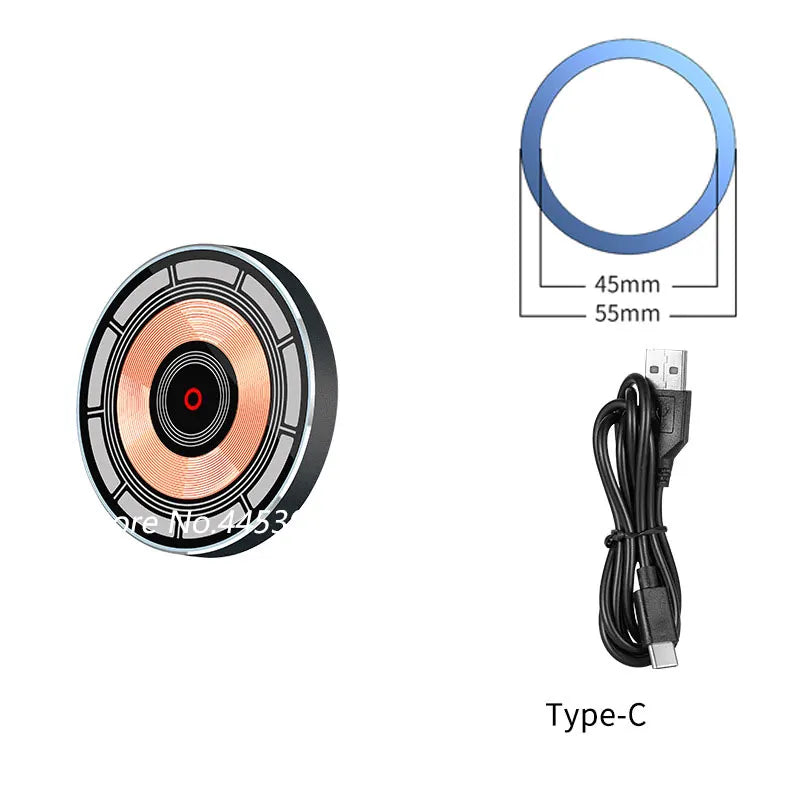 For Audi A4 B8 8K A5 8T8 8F 2009-2016 15W Car Wireless Charger Phone Holder Rotatable Magnetic Bracket Fast Charging Accessories
