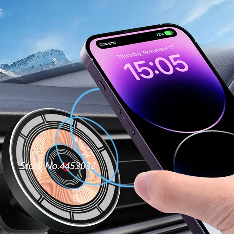 For Audi A4 B8 8K A5 8T8 8F 2009-2016 15W Car Wireless Charger Phone Holder Rotatable Magnetic Bracket Fast Charging Accessories