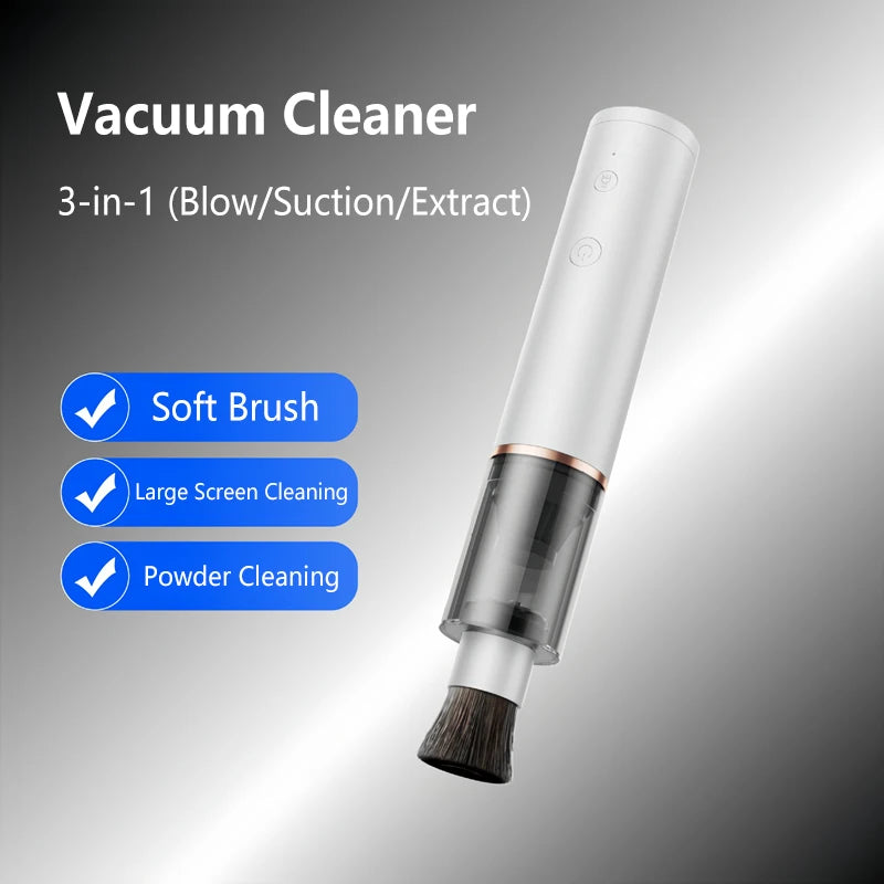 2026 New Small Mini Vacuum Cleaner Portable, Powerful, Durable Handheld, Wireless Desktop Cleaning, Keyboard, Piano Cleaner