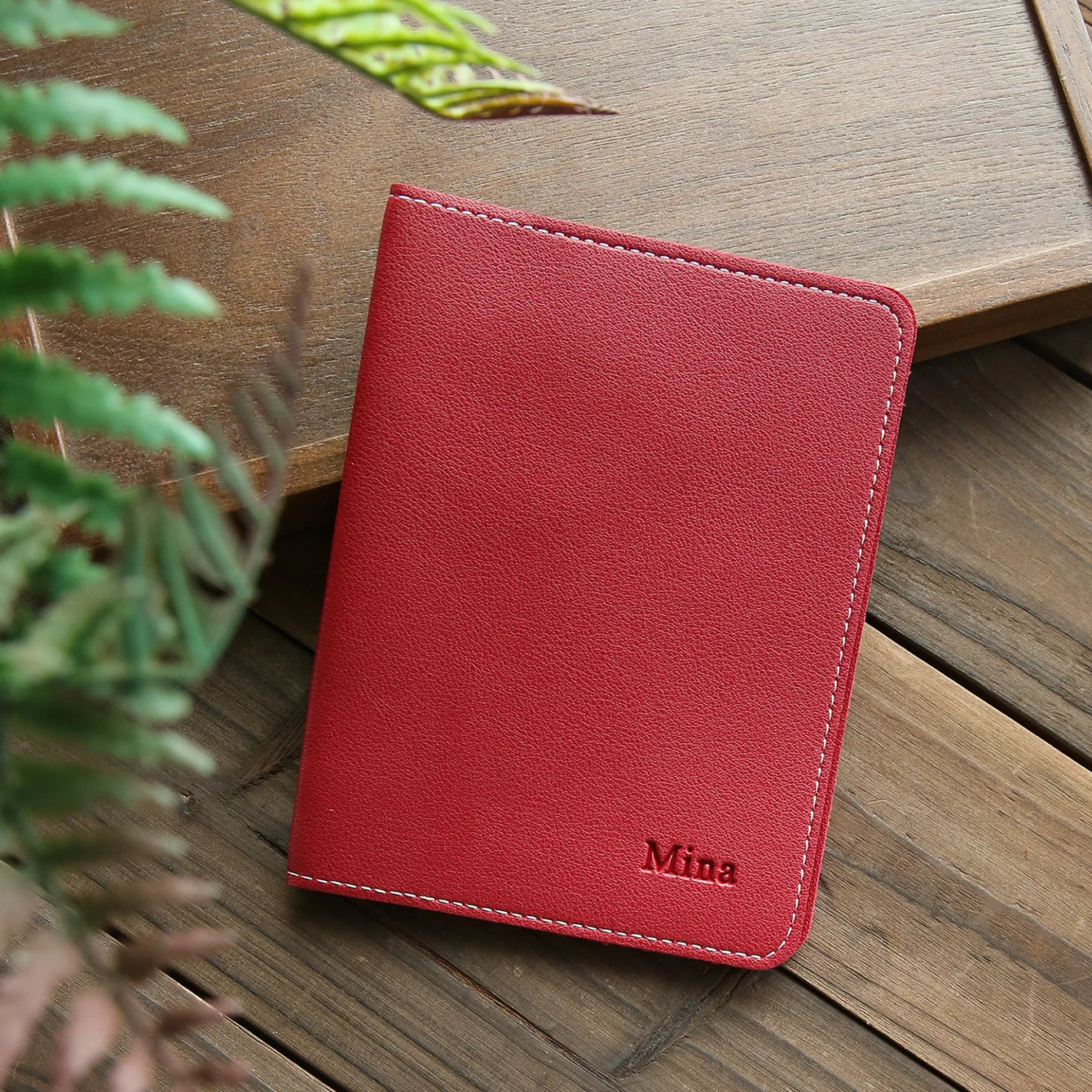 1 PCS Custom Name Passport Holder Personalized Leather Passport Cove Customized Travel Accessories Handmade Passport Holder Gift