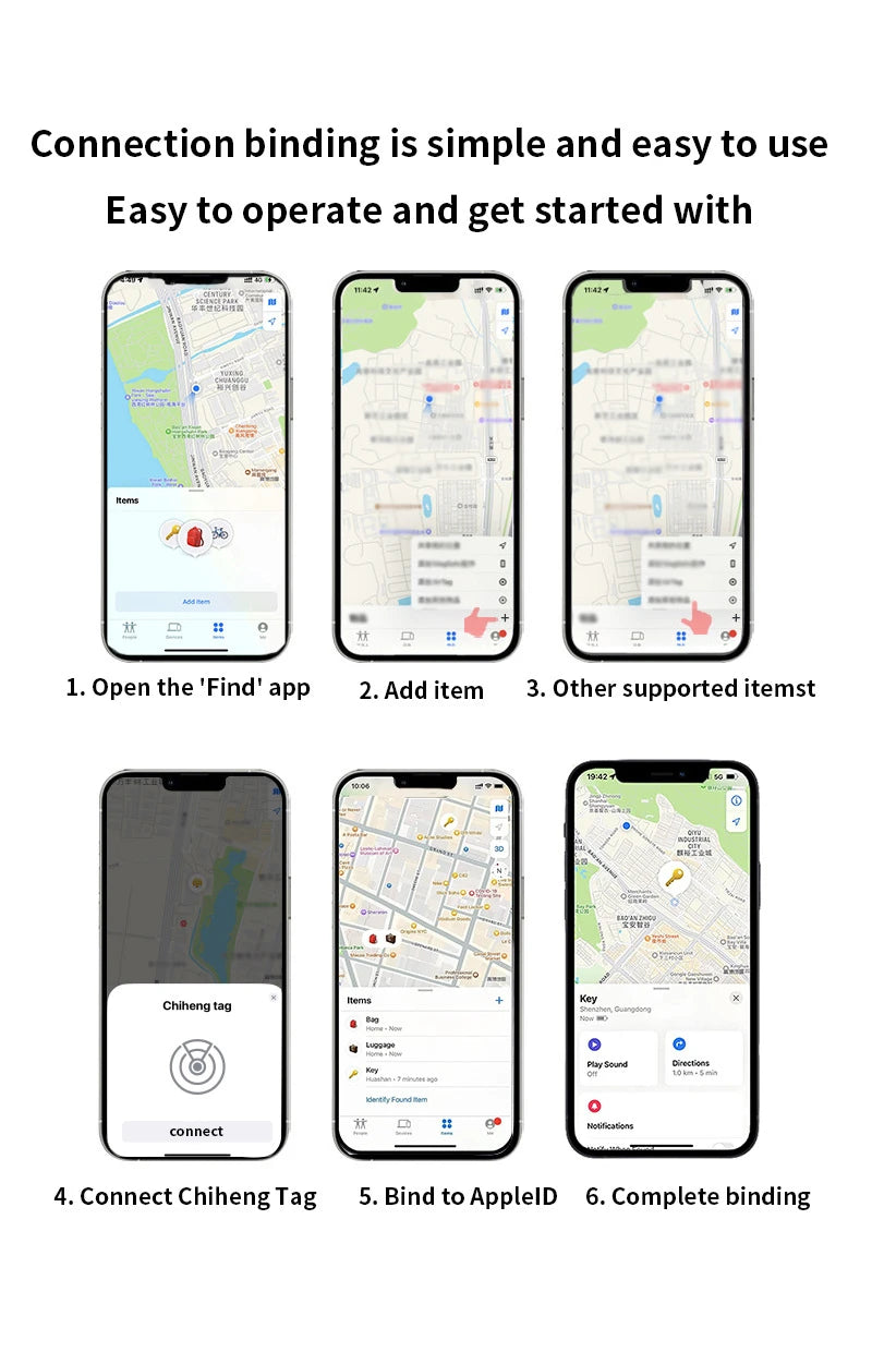 GPS Tracker Anti Lose Security Bluetooth GPS Tag Based on iphone Tracker Sound Locate Message Reminder Alarm Key Finder Pet Kid