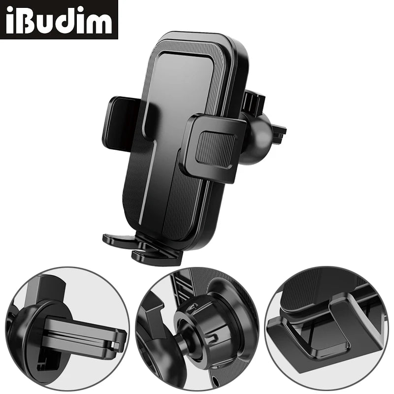 Car Phone Holder 360 Degree Rotation Universal Air Vent Mobile Phone Holder in Car Support for 4.7-7.2inch Telephone Car Stand