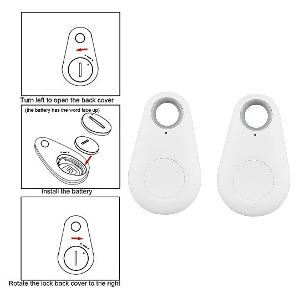Bluetooth Tracker Keychain droplet shaped Low power anti-loss GPS For Smartphones with iOS 5.0 or Later Android 4.3 or Later
