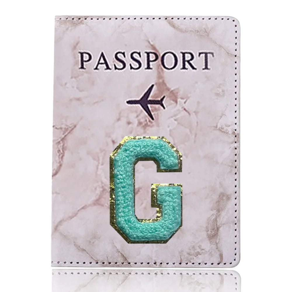 Passport Holder Passport Case Travel Waterproof Passport Protective Cover Embroidery Pattern Holder Air Plan Travel Accessories