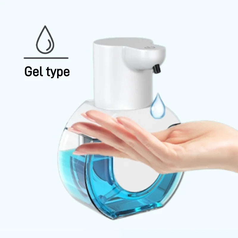 Automatic Sensor Foaming Soap Dispenser Touchless USB Rechargeable Waterproof Soap Dispenser for Bathroom Kitchen Soap Pump