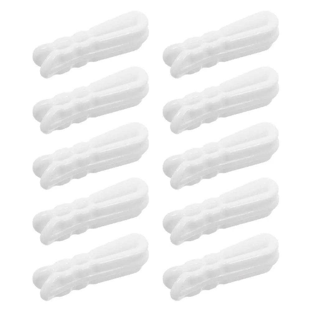 10pc Vacuum Bag Clips Sealer for Zipper Bags Compression Packing Organizer Storage Solution for Clothes Bedding Quilts Blankets