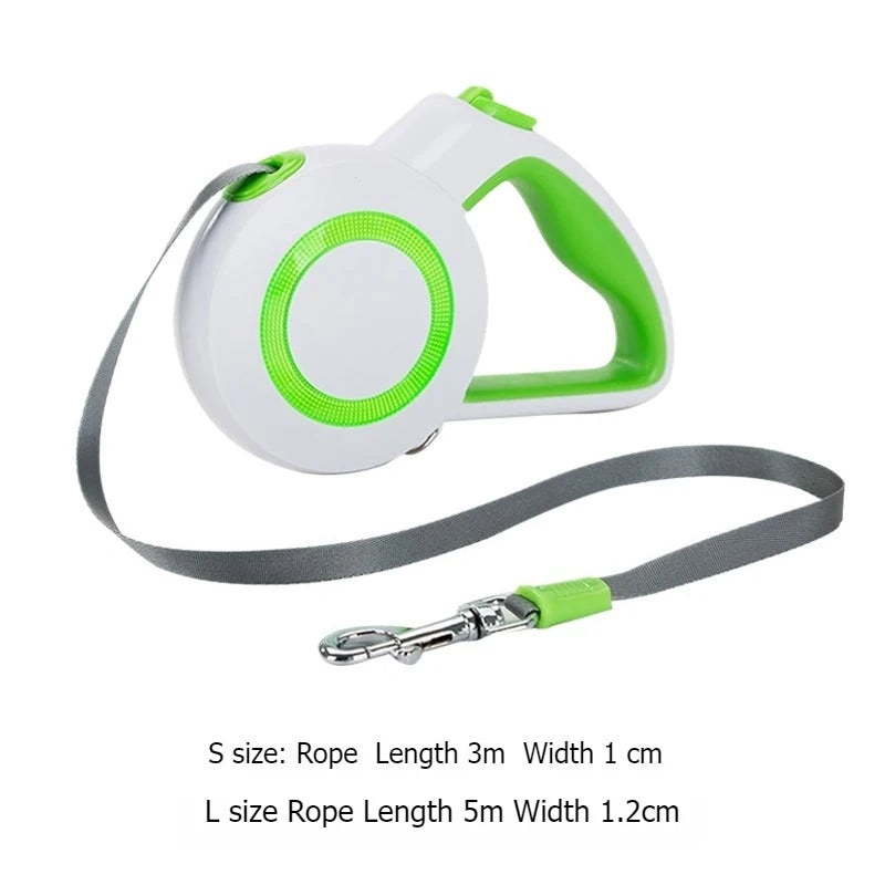 Automatic Retractable Dog Leash Heavy Duty Pet Traction Rope for Small Medium Large Dogs Golden Retriever Walking Lead