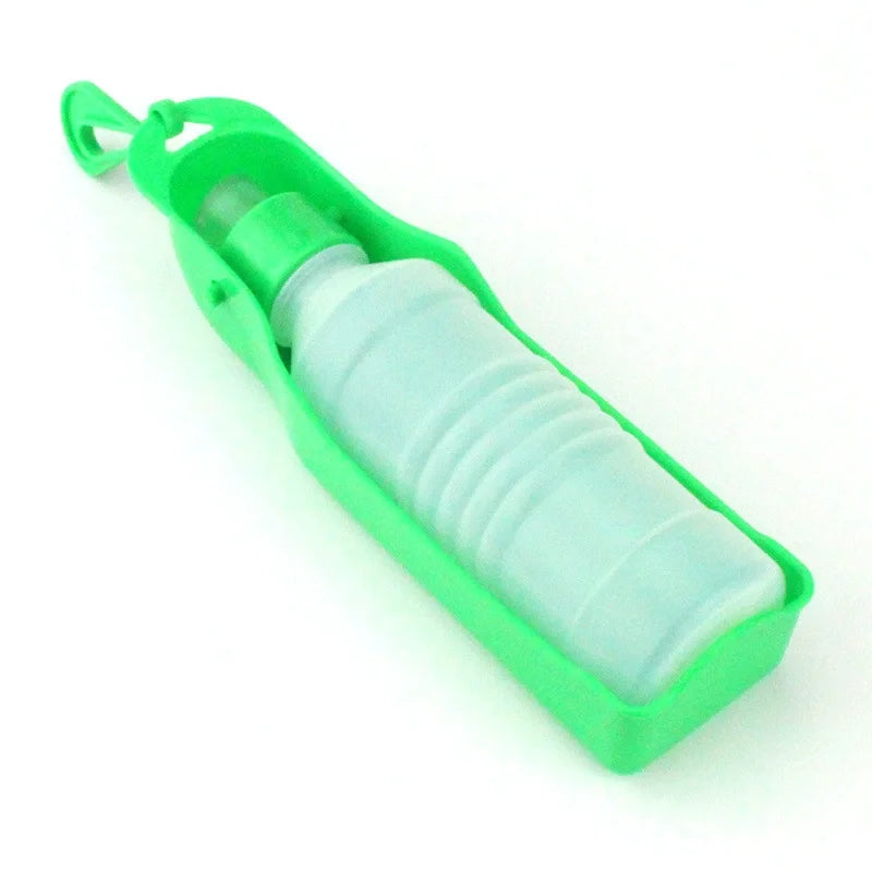 Outdoor Portable Pet Water Bottle Foldable Leakproof Travel Water Dispenser Feeding Cup For Dogs Cats Walking Hiking Supplies