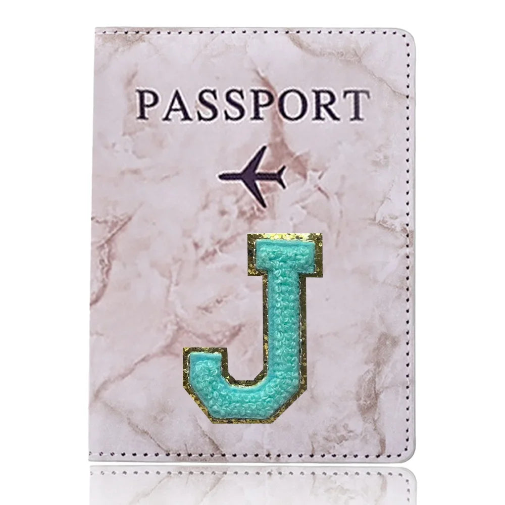 Passport Holder Passport Case Travel Waterproof Passport Protective Cover Embroidery Pattern Holder Air Plan Travel Accessories