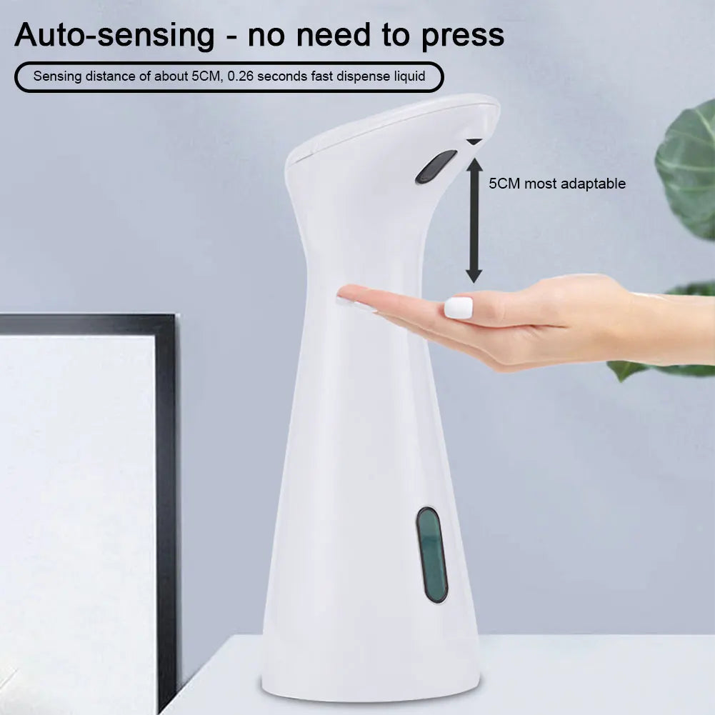 200ML Automatic Soap Dispenser Hand Sanitizer Dispenser Liquid Soap Container Touchless Sensor Smart Liquid Soap Dispenser