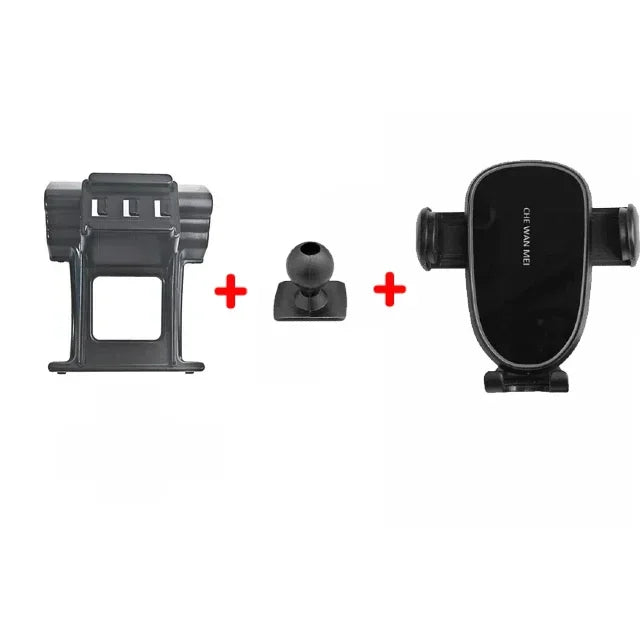 Car Phone Holder For AUDI A6 C8 A7 2019 2020 2021 2022 2023 2024 Mobile Phone Mounts Car Wireless Charging Special Fixed Base