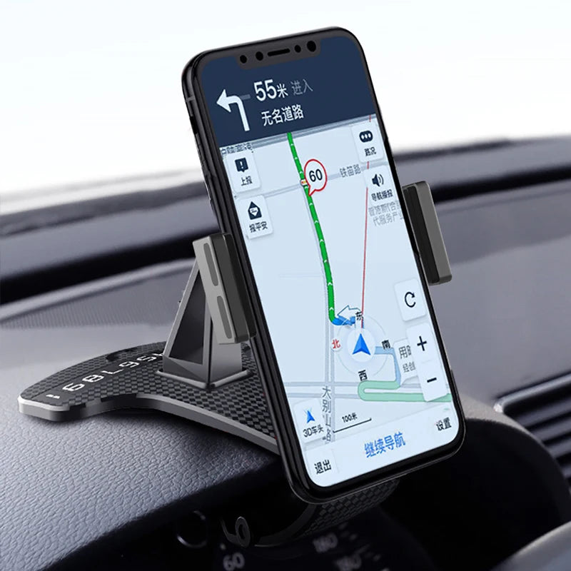 Car Holder For Phone Car Dashboard Clip Mount Mobile Cell Stand Smartphone GPS Support For iPhone 12 11 Xiaomi Redmi Huawei