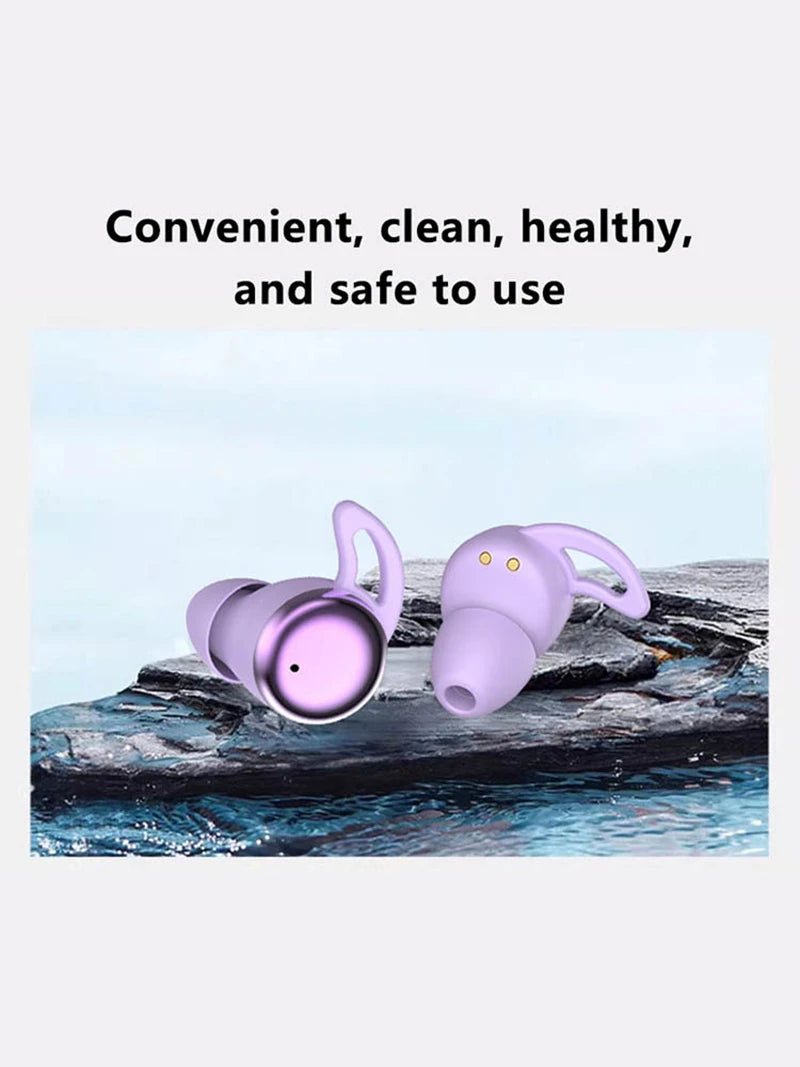 Sleep Bluetooth Earbuds ANC Noise Cancelling with Translation In-Ear Headphones Portable Charging LED Display for Travel Work