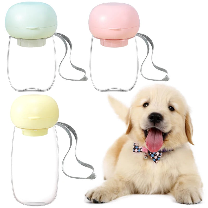 Portable Pet Water Bottle Outdoor Travel Drinking Cup Feeding Bowl and Water Pet Supplies For Hiking Traveling Dog Accessories