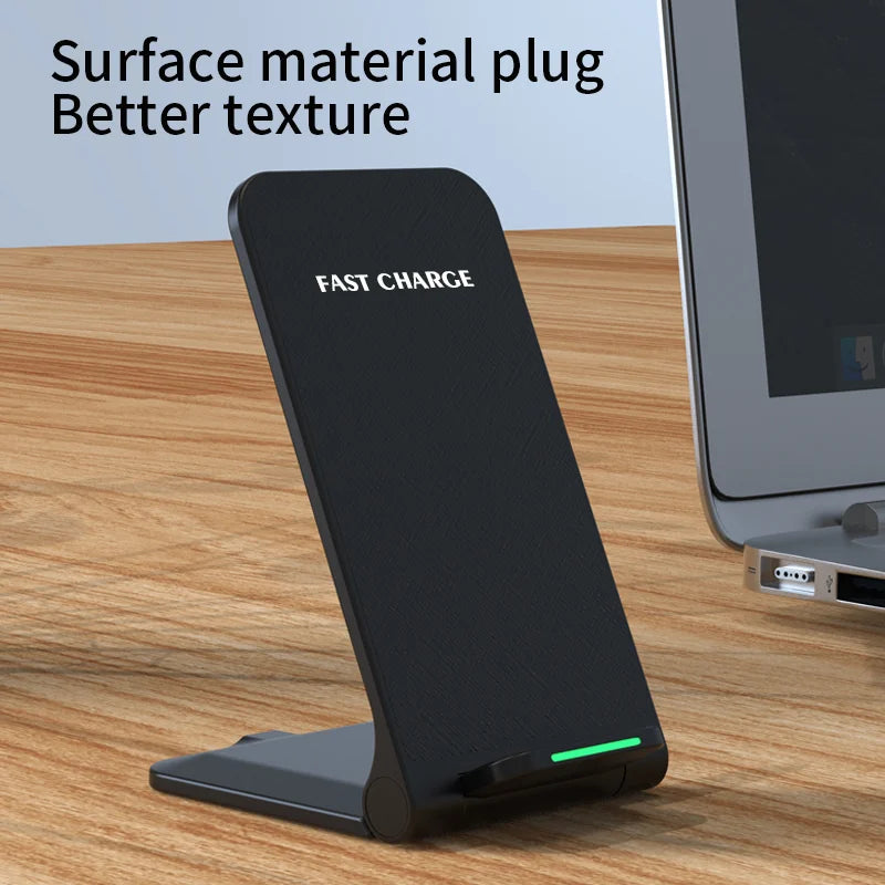 30w Wireless Charger For TCL 20 Motorola Edge 30 Ultra Ulefone Power 5 Macsafe Type C Induction Fast Wireless Charging Station