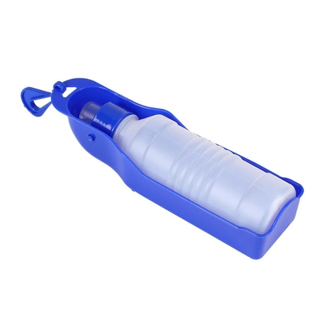 Portable Pet Water Bottle Dispenser 350ml/500ml - Leakproof Outdoors Travel Drink Cup with Dispenser for Dogs, Cats, and Rabbits