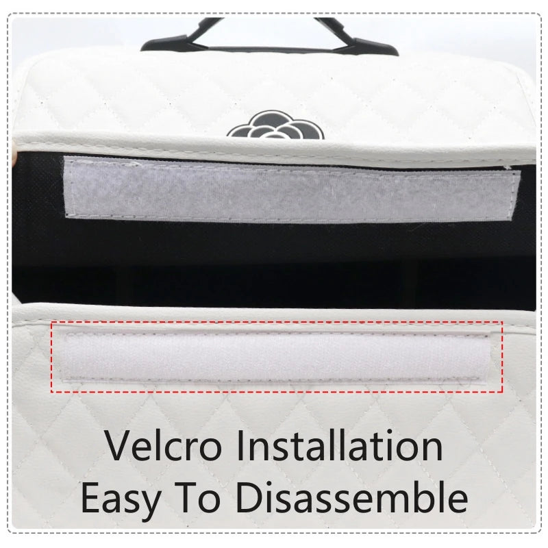 Car Trunk Organizer Durable Foldable Storage Box with Easy-Clean Compartments Versatile Interior Accessories for Car Organizati