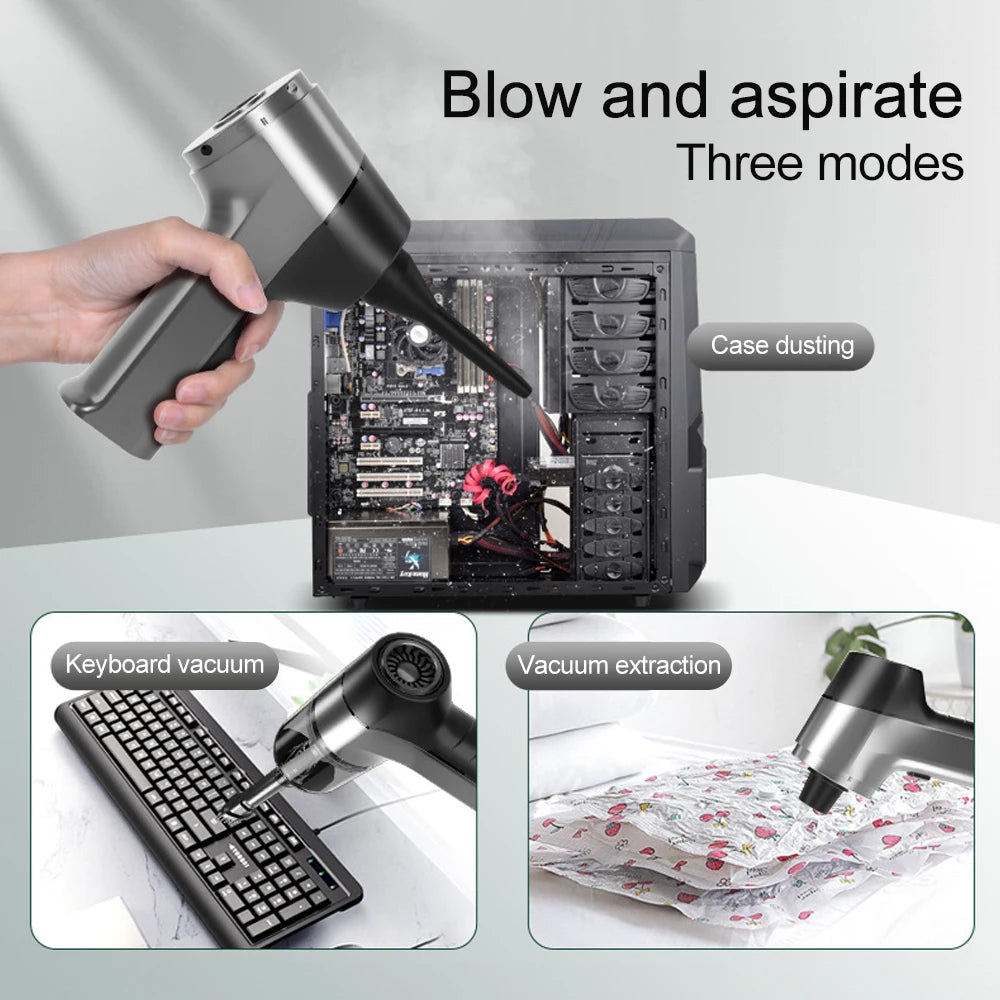 Car Mounted Household Small Mini Blowing And Suction Integrated Portable Handheld Wireless Car Specific Vacuum Cleaner