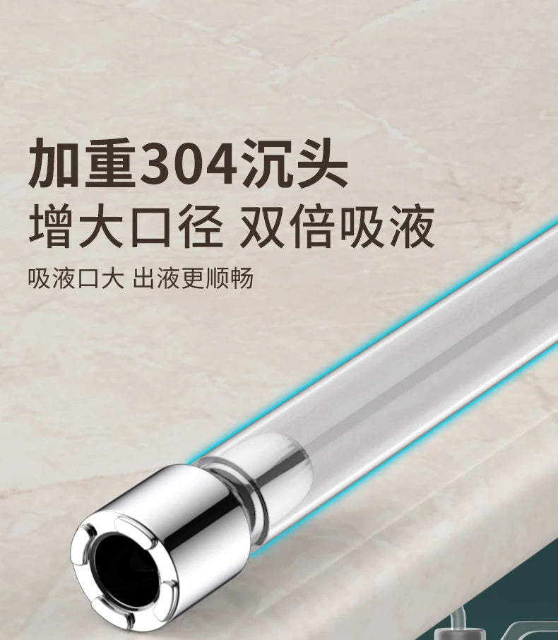 Soap Dispenser for Kitchen Sink, Kitchen Sink Soap Dispenser,Detergent Pumps Extension Tube kit, Under Sink Soap Dispenser Pump