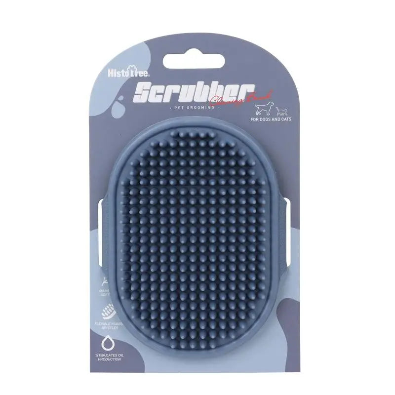 ✔Pet Bath Brush Dog Cat Grooming Brush Soft Silicone Massage Glove With Adjustable Strap Hair Remover Brush Pet Bathing Tools