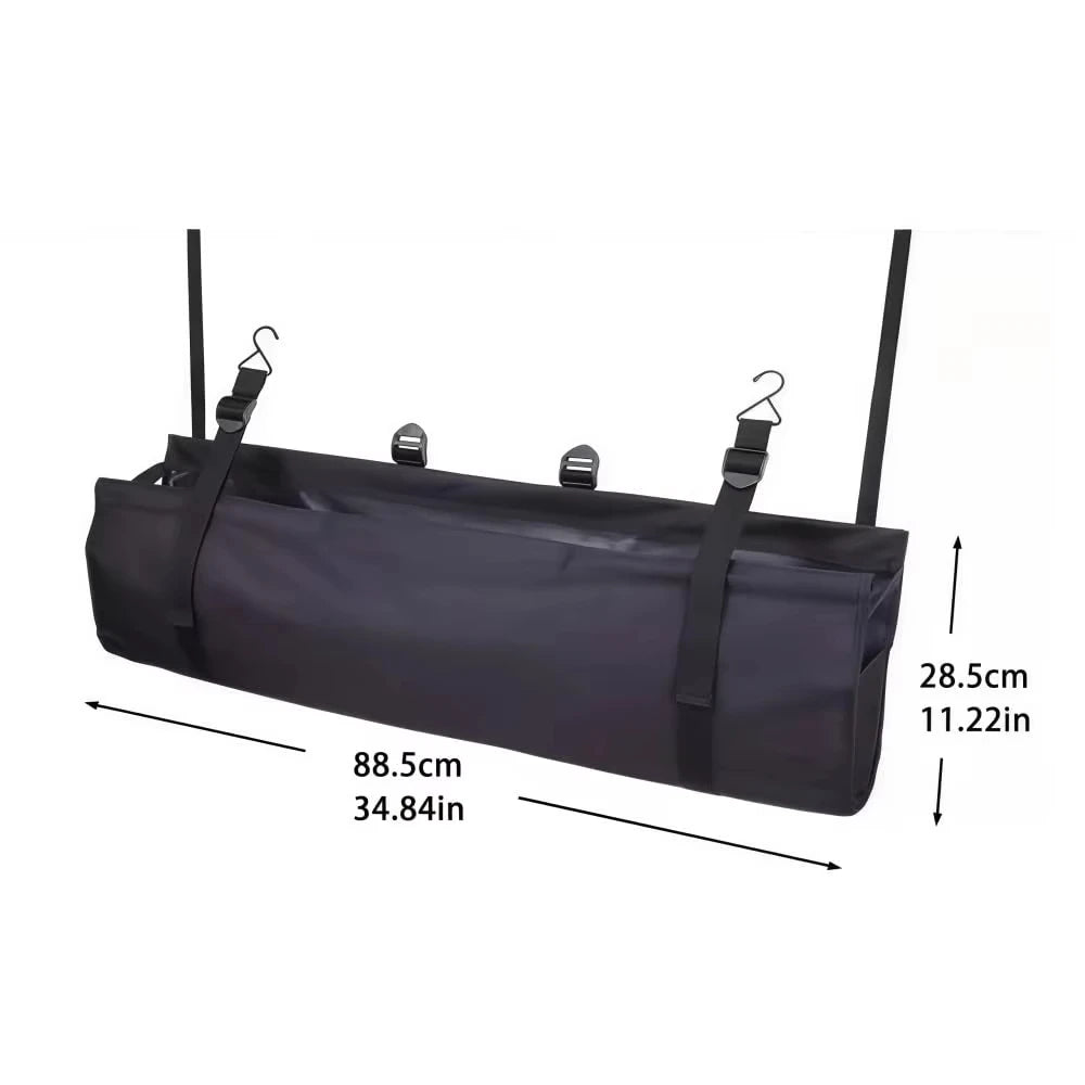 KEBUDIMEI Car Trunk Organizer Oxford Backseat Storage Bag Multi-use Automobile Seat Back Organizers Net Car Interior Accessories