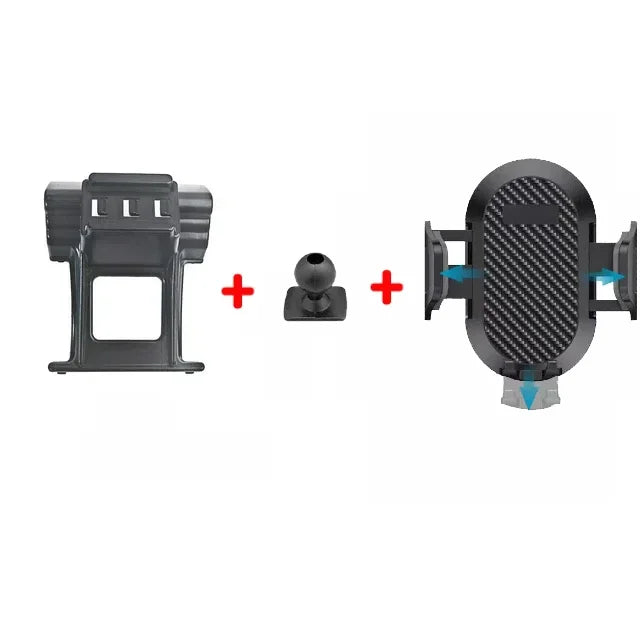 Car Phone Holder For AUDI A6 C8 A7 2019 2020 2021 2022 2023 2024 Mobile Phone Mounts Car Wireless Charging Special Fixed Base