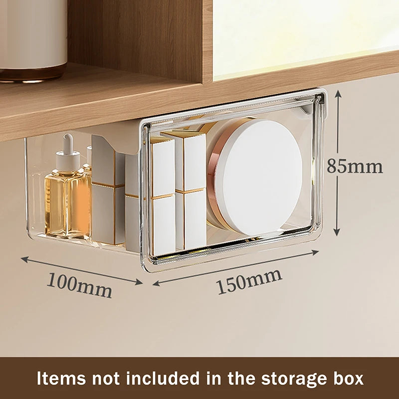 New A Cosmetic Storage Box For Storing Toiletries, Makeup Remover Pads, Lipsticks, Cotton Swabs, And Bathroom Supplies
